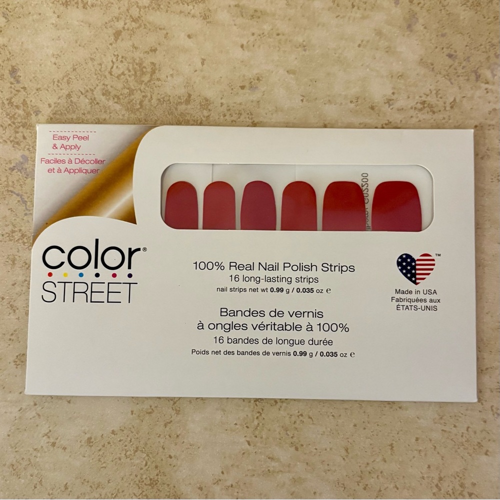 3/$25 Color Street Nail Polish Strips - Munich Mulberry
